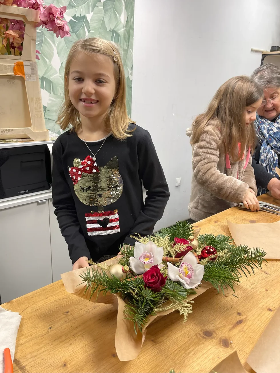 Atelier d'art floral Enfant