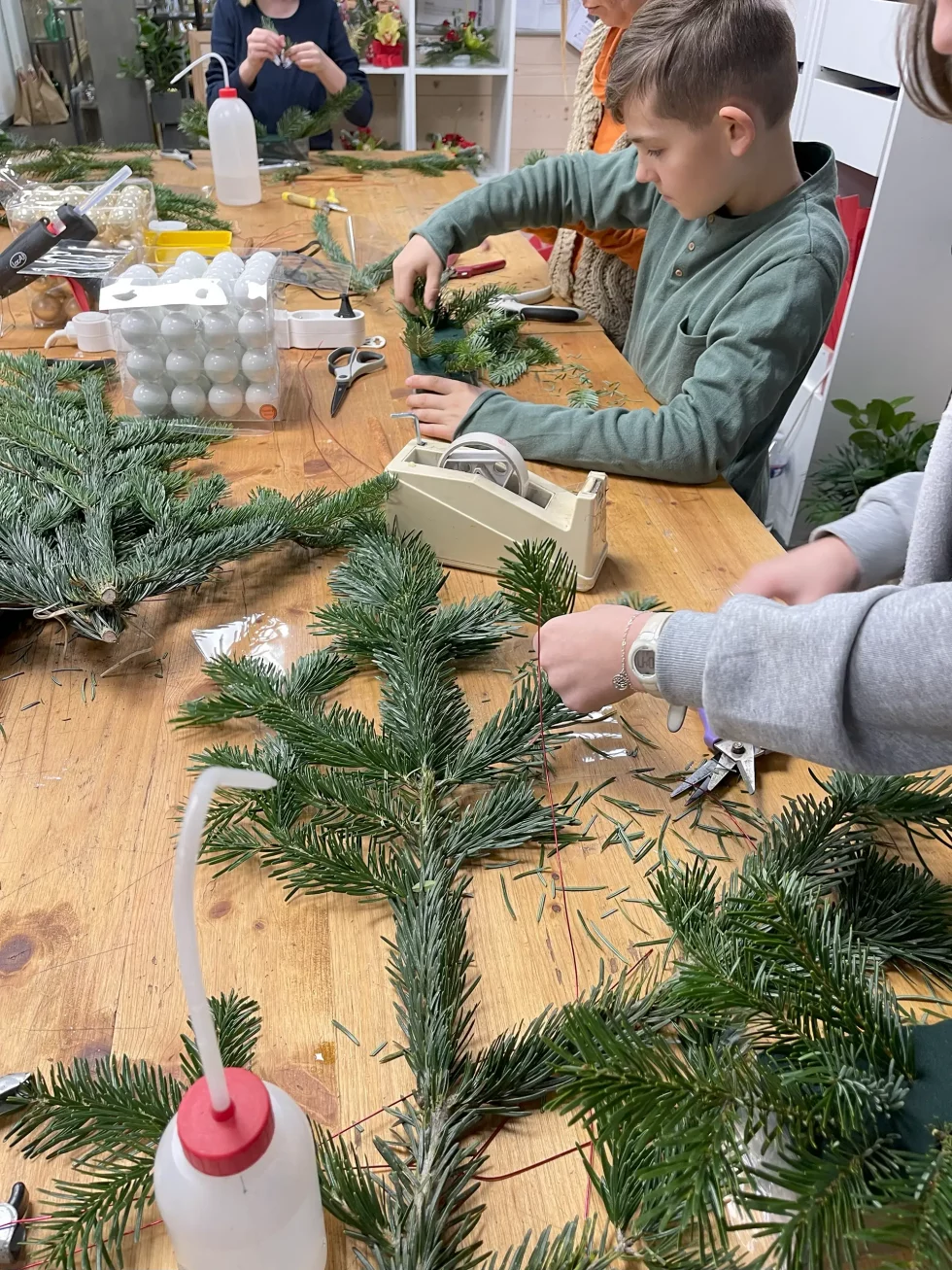 Atelier d'art floral Enfant